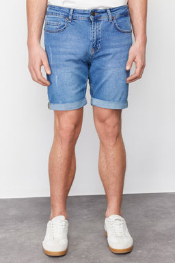 Mavi Slim Fit T?rm?k Destroylu Denim Kot Sort TMNSS21SR0727