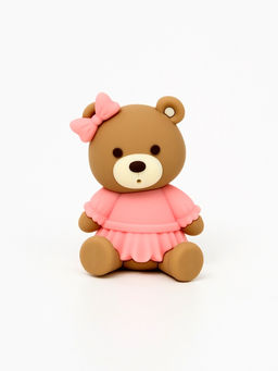 Фигурка-топпер для торта «Мишка с бантиком»