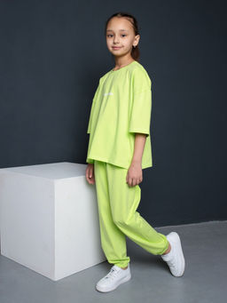 КМ097 Костюм #стиль 2 (салатовый) - Милаша фото 3