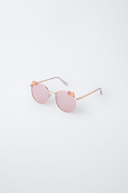 GAFAS DE SOL MET?LICAS HIBISCUS / oro rosa - Zara фото 2