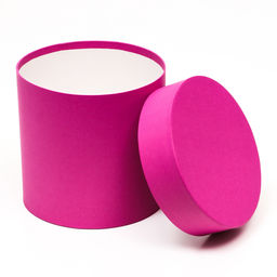 Набор шляпных подарочных коробок 5 в 1« Феерия» , розовый, 23×23 - 14×14 см