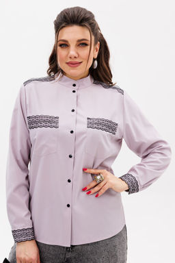 Блуза ANELLI 1250 ледяная лаванда  фото 2