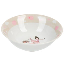 Салатник керамика, Балерина, 350 мл, 15 см, детский, Daniks (457972)  фото 2