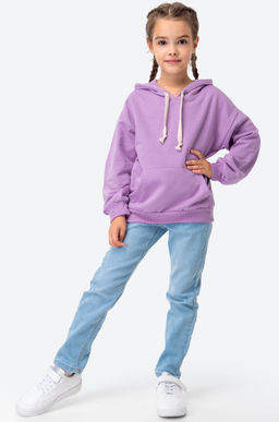 Толстовка для девочки из футера с микроначесом Bonito  фото 34