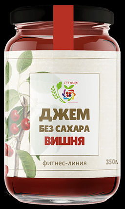Джем Вишня / 350 г / без сахара / ITS YOURS