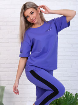 Костюм женский 5-316б (васильковый)