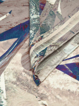 Платок жен. шелк 90х90 E04-8379-19 - Eleganzza фото 2