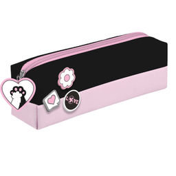 Пенал школьный Феникс+, арт.72126/ 24 КОТОЛАПЫ (без наполнения, 20х5,5х6 см, полиуретан, молния, рез