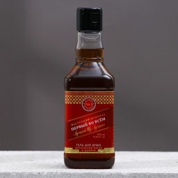 Подарочный набор Первому во всём, гель для душа виски 250 мл и стакан для виски, Чистое счастье  фото 3