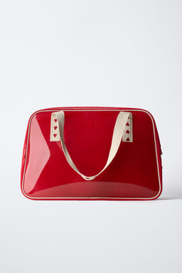 VALENTINES DAY VINYL TOTE BAG - Zara фото 5