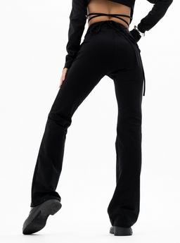 Брюки футер 2-х нитка,черные - Binita фото 7