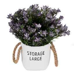 Искусственное растение Blumentag UTF-06 Растение искусственное в кашпо 12 х 20 см 6 х 1 шт. 02  фото 2