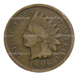 1 цент 1906 года США