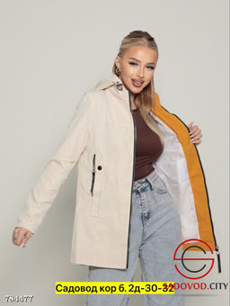 Ветровка с капюшоном женская