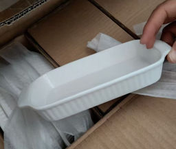 Блюдо прямоугольное 20 с ручками / WX105 /уп 48/