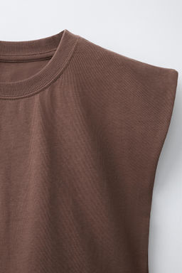 CAMISETA LISA HEAVY WEIGHT / Marr?n