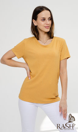 Футболка Лапша шафран Цвет:как на фото - Rash фото 4