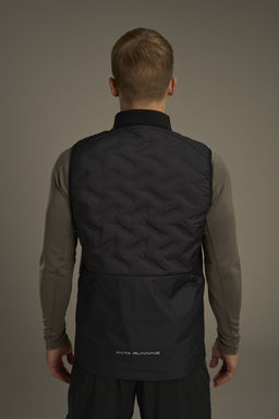 Жилет утепленный комбинированный Черный ANTA RUNNING Fleece Vest