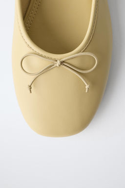 BAILARINA PIEL / Amarillo - Zara фото 6