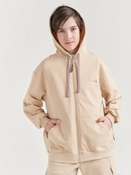 Толстовка облегченная БЕЖ подростковая - Bungly фото 3