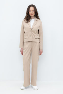 ЕВТ 4116/темно-бежевый брюки жен