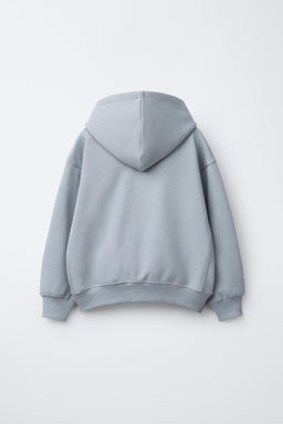 PLUSH SWEATSHIRT AND JOGGER TROUSERS SET WITH SLOGAN - Zara фото 13