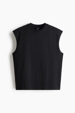 Camiseta sin mangas en algod?n Relaxed Fit - H&m фото 5