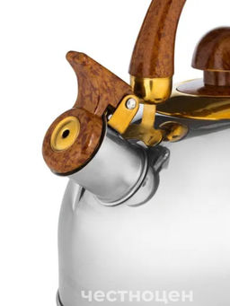 Чайник для плиты 2,5л НМ 55173 со свистком - Hoffmann фото 4