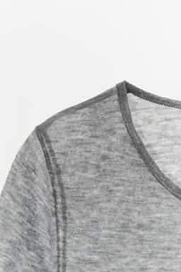100% WOOL T-SHIRT - Zara фото 11