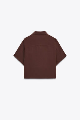 ZW COLLECTION CROPPED JACKET - Zara фото 32