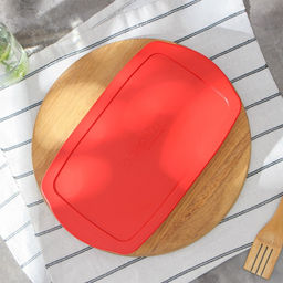 Форма для выпечки Paşabahçe Borcam, 1.95 л, с крышкой, прямоугольная, жаропрочное стекло, прозрачная