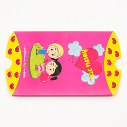 Цена за 10 шт. Коробка складная Любовь это, розовая, 11 х 8 х 2 см - UPAK LAND фото 3