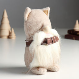 Кукла интерьерная Бежевый котик 6х8х21 см - Simaland фото 2