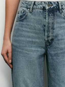 Джинсы wide loose со средней посадкой / Zarina  фото 5