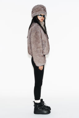 SHORT COAT WITH FAUX FUR HOOD HEIQ XREFLEX TECHNOLOGY SKI COLLECTION - Zara фото 18