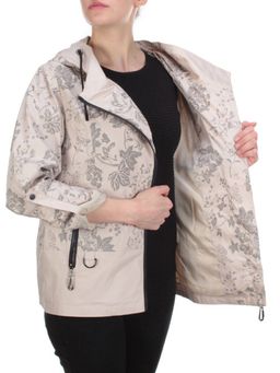 F3938 BEIGE Ветровка женская CO-COCOPINE (85% хлопок, 15% полиэстер) - Фабричный китай фото 8