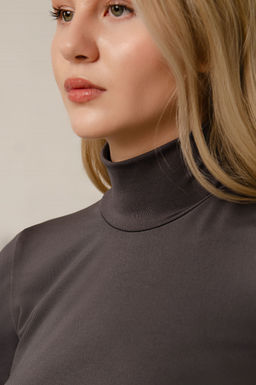 Арт.12803/6 Водолазка женская 42-50 (5 шт) Цвет:графит - Калинка фото 6