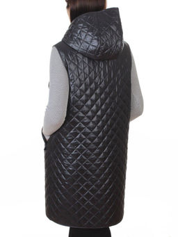 802 DK. GRAY Жилет утепленный женский (50 гр. синтепон) - Fashion фото 6