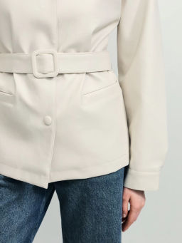 Куртка-рубашка с поясом ZR2604102208-60 / Zarina  фото 8