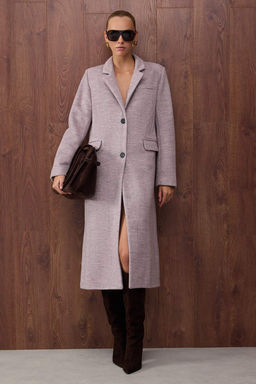 Lila Bal?ks?rt? Fitted Mono Kapama Uzun Kase Kaban TWOAW26KB00047 - Trendyolmilla фото 4