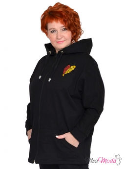 Толстовка Модель №1174 размеры 44-84 - Plusmoda фото 19