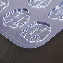 Форма для шоколада и конфет Ты мой герой!, 21?14?0,5 см, пластик, прозрачная - Simaland фото 5