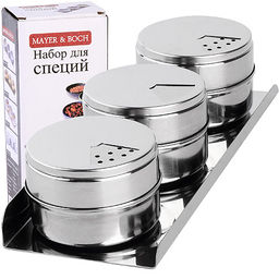 40468 Набор специй и приправ 4предмета (16 специи внутри) MB(х40) - Mayer&boch фото 4