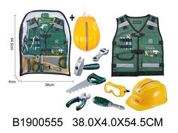 УЦЕНКА. Набор инструментов "Мастер"(1900555): жилетка с карманами + 5 инструментов; дефект упаковки