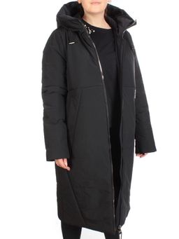 9069 BLACK Пальто зимнее женское CORUSKY (верблюжья шерсть)