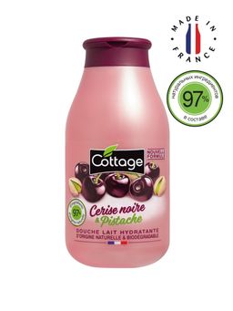 Cottage Молочко для душа увлажняющее ВИШНЯ & ФИСТАШКА