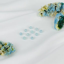 Бусины для украшений из Аквамарина (10 шт)