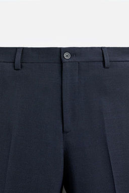 TEXTURED SUIT TROUSERS - Zara фото 7