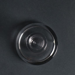 Стеклянный подсвечник на 1 свечу «Тео», прозрачный, d=2 см 6.5×6.5×6 см