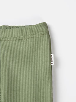 Брюки со спущенным шагом Олива из кашкорсе 0+ - Bungly фото 3